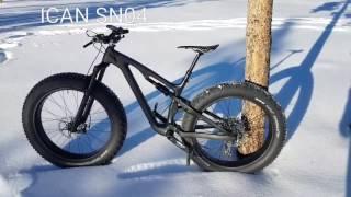 ICAN SN04 Full Carbon, Full Suspension, Fat Bike Review