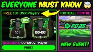 GLITCH! FREE 101 OVR Player | New Event Football Centre in FC Mobile 25 | Mr. Believer