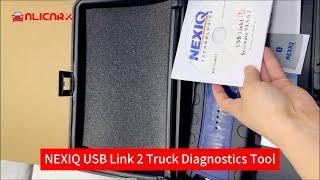 NEXIQ USB Link 2 Diesel Truck Interface 125032 Heavy Duty Truck scanner Diagnostics Tool Bluetooth