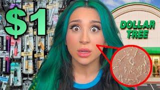 Testing the WORLD'S CHEAPEST MAKEUP... Dollar Store Makeup