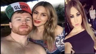 Canelo's (Saul Canelo Alvarez) girlfriend Fernanda Gómez