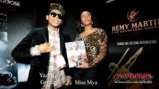 SWAG Magazine's Miss Mya and Yazz The Greatest at 2013 Philly Hip Hop Awards