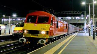 Busy Friday Rush Hour at Peterborough, ECML | 11/01/19