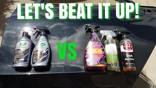 Turtle Wax Hybrid Solutions Ceramic Acrylic BLACK Wax Torture TEST!