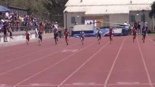 Gremlin Boys 100 Meters Co-Conference Championships 6-1-13