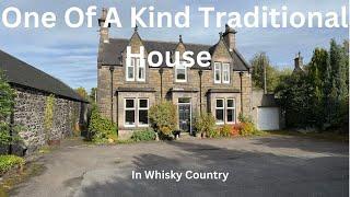 What an Amazing Traditional Highland Victorian House - Moray Whisky Country , Keith £390K