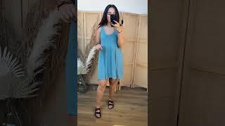 Kami Dress-Teal