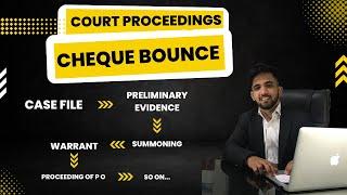 COURT PROCEDURE / PROCEEDING/ PROCESS in 138 NI ACT / CHEQUE BOUNCE CASE | GO LEGAL