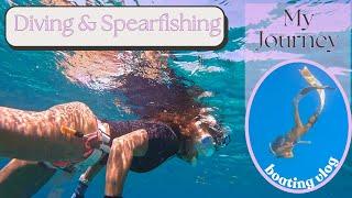 Swimming Underwater, Diving & Spear Fishing in Clear & Warm S. Florida Waters | Weather Turns Fast