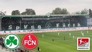 20.10.2024 Frankenderby: SpVgg Fürth - 1. FC Nürnberg 0:4 (Saison 2024/25) | 2. Bundesliga ️