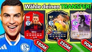 SCHALKE Karriere - ABER ein FUT DRAFT bestimmt meine TRANSFERS! 