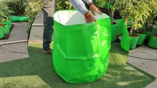 HDPE 24×24 Grow Bags for Home and Terrace Gardening Extra Thick Premium Quality Grow Bags