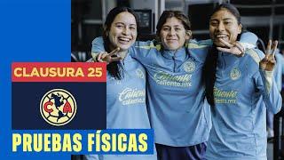 Día de pruebas físicas a nuestras jugadoras | De camino al Clausura 2025 | Club América Femenil