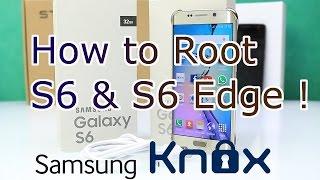 How to Root the Samsung Galaxy S6 / S6 Edge without voiding KNOX - One click Root ! [HD]