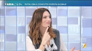 Vittoria Baldino ospite a "L'Aria che Tira" La7 22/11/2024