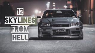 12 Skylines From HELL! - CRAZY Skyline Compilation!