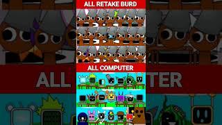 SPRUNKI RETAKE BURD VS SPRUNKI MR FUN COMPUTERS MIX VERSION SHORTS VIDEO #SHORTVIRAL