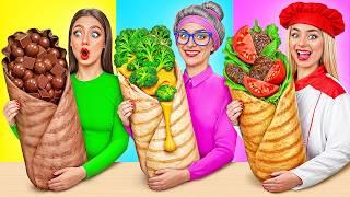 Me vs Grandma Cooking Challenge | Fantastic Food Hacks by Multi DO Challenge