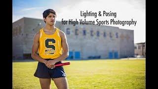 Volume Sports Photography Lighting & Posing