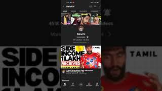 RAHUL M || CHANNEL REVIEW || RICH TIME O2