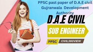 PUNJAB PUBLIC SERVICE COMMISSION SUB ENGINEER PAST PAPER