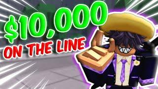 i snuck into a $10,000 ROBUX TOURNAMENT | The Strongest Battlegrounds