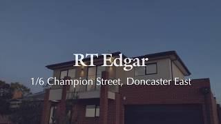 RT Edgar (Manningham) - 1/6 Champion Street, Doncaster East