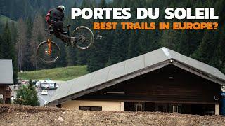 The Best Riding Zone In Europe? - RIDE ALONG | Portes du Soleil -  #mtb  #bikepark #downhillmtb