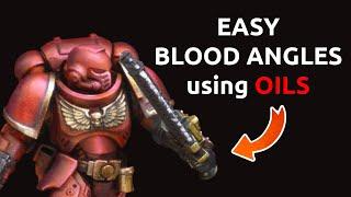 Quick & Easy Blood Angels: Oil Painting Red Armor and TMM for Tabletop Perfection