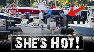 When my husband comes back ! Disrespected at the boat ramp ! (Chit Show)