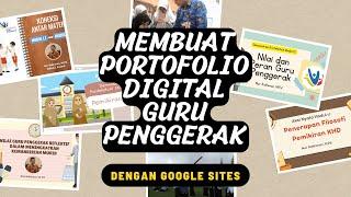 Cara Membuat Portofolio Digital CGP dengan Google Sites