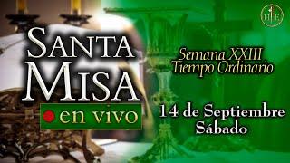 Bendición y Santa Misa  Sábado 14 de septiembre 8:00 a.m.️ Heraldos del Evangelio