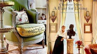 A Review: Interior Designer Charlotte Moss A Flair for Living & Gold Leaf or Paint - The Difference