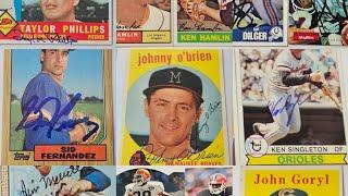 My Weekly TTM Autograph Haul #26 - 17 Returns (Sid Fernandez, Ken Singleton, Antonio Langham & more)