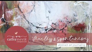 Abstract art tutorial # 10 | Expressive authentic painting