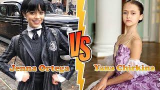 Jenna Ortega (WEDNESDAY) VS Yana Chirkina Transformation 2024  From Baby To Now