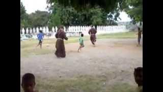 Soccer at the Capuchin Mission at Laleia in Timor Leste