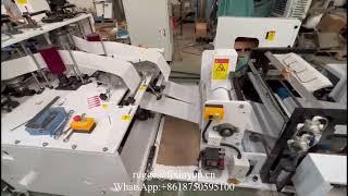 High capacity automatic transferring napkin tissue folding machine