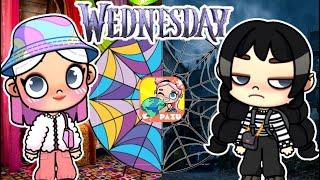 Wednesday Addams and Enid in Avatar World   Toca Life Story ️  Toca Life World ️ Toca Boca