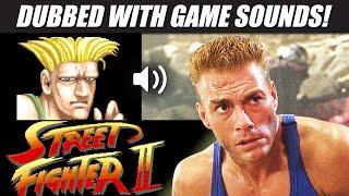 ‘Street Fighter’ movie dubbed with SF2 arcade sounds! | RetroSFX Mashups