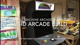 LuSid Arcade Cabinet Build for MAME / Retropie