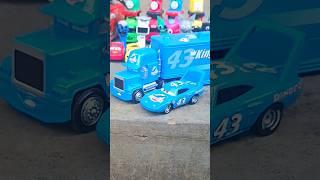 Pixar Cars, King Dinoco, Mcqueen Container #toys #pixarcars #disneypixarcars #cars #diecastcars