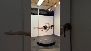 Intermediate Spin Pole Combo // Pole Dance Tutorial #poledance #polefitness