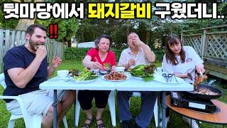 My Family Tries Korean BBQ Pork for the First Time! | what i eat in a day