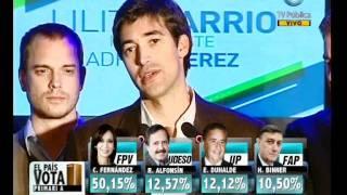 Visión Siete: Primarias 2011: Coalición Cívica: "No hicimos la elección que esperábamos"