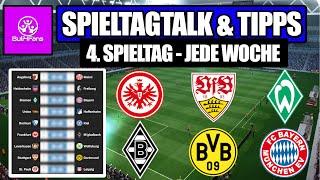 1. BUNDESLIGA TIPPS & TALK 4. SPIELTAG 2024/25 JEDE WOCHE ⤵️ 1. Bundesliga 4. Spieltag Prognose