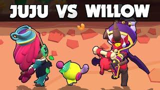 JUJU vs WILLOW | 1 vs 1 | Brawl Stars