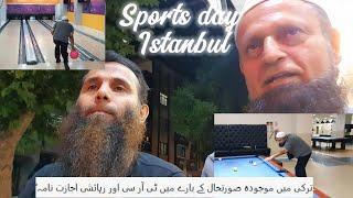 Turkey Residence TRC Ikamat Permit situation | A sports day in Istanbul Turkey with friends