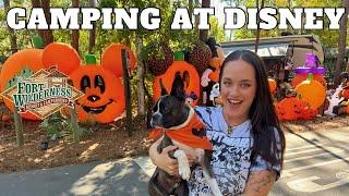 CAMPING AT DISNEY'S FORT WILDERNESS FOR HALLOWEEN!!