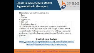 Global Camping Stoves Market video